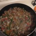 El cooksnap de Jorge Omar Espino Segundo cuando hizo Bistec a la mexicana.