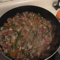 El cooksnap de Jorge Omar Espino Segundo cuando hizo Bistec a la mexicana.