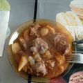 El cooksnap de Sara García Ramajo cuando hizo Carne de ternera en salsa con patatas.