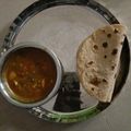 Poonam Mishra's cooksnap of when they made Aloo matar aur tamatar ki sabji.