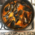 El cooksnap de Cenusa Adrian cuando hizo Mejillones en salsa marinera.