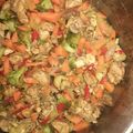 El cooksnap de Vilma Peláez cuando hizo Chop Suey.