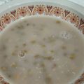 Cooksnap dari Novi Herawati untuk resep Bubur Kacang Hijau Toping Saus Santan metode 5-30-7