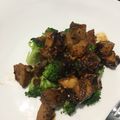Cooksnap dari Anastacya Gian Oktora untuk resep Brokoli siram sapi lada hitam