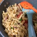 Cooksnap Alya Yasmin semasa beliau membuat Italian Garden Pasta Salad #daporazahzara.