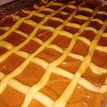 El cooksnap de Angelina Pintos cuando hizo Pasta frola de dulce de leche.