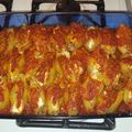 mryan606's cooksnap of when they made super cheesy meaty stuffed shells.