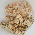 El cooksnap de Laura cuando hizo Arroz de Quinoa con pollo y huevo.