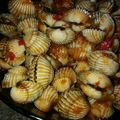 Cooksnap dari Rere untuk resep Kerang Dara Pedas Manis