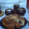 El cooksnap de Sol Flamenco cuando hizo Bizcochuelo marmolado con harina de algarroba #amigos.