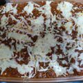 El cooksnap de Johanna Estela Gutierrez cuando hizo Polenta con salsa boloñesa.