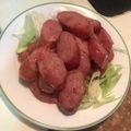 細兒 ❤ 愛隨興料理 的 氣炸黑豬香腸 cooksnap