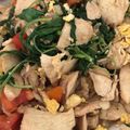 Cooksnap dari vanessa shanaz untuk resep Dada Ayam dengan Tumis Bayam (Menu Diet) NO Garam