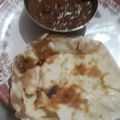 Mohsina का कुकस्नैप जब उन्होंने दाल मखानी और बटर नान (dal makhani aur butter naan recipe in Hindi) बनाया था।