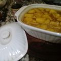 El cooksnap de Alejandra Rivero Villegas cuando hizo Batatas en almíbar.