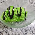 El cooksnap de Karen Zubiaurre cuando hizo Helado de Menta con Chocolate.