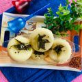 Mallika Biswas's cooksnap of when they made আলুর পুর ভরা ইডলি (alur pur bhora idli recipe in Bengali).