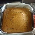 Angela Wamo's cooksnap of when they made Ugali cake.