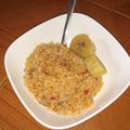 El cooksnap de Saúl Chacón cuando hizo Arroz con costillas de cerdo y espinacas.