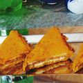 pinky makhija का कुकस्नैप जब उन्होंने ब्रेड पकौड़ा (bread pakoda recipe in Hindi) बनाया था।