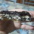 El cooksnap de Vero Ibarra cuando hizo Turrón Quaker (avena).