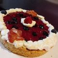 El cooksnap de Paola Perrone cuando hizo (KETO) 🍓TARTA DE FRUTILLA 🍓.
