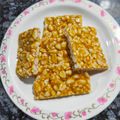 Hetal Poonjani's cooksnap of when they made Peanut Chikki.
