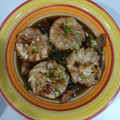 El cooksnap de Sara Medrano Echanove cuando hizo Dumplings chinos.