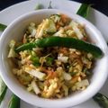 Geetha Srinivasan का कुकस्नैप जब उन्होंने अंकुरित मूंग चाट(ankurit moong chaat recipe in hindi) बनाया था।