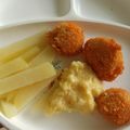 Cooksnap dari Irwan Nurdiansyah untuk resep Menu MPASI Day 115 : Bola Kakap Tahu & Saus Keju