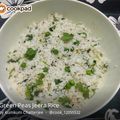 Kumkum Chatterjee's cooksnap of when they made Matar Pulao With Leftover Rice.