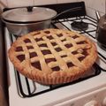 El cooksnap de Daniela cuando hizo Pasta Frola.