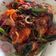Cooksnap Izani Roslee semasa beliau membuat Udang Masak Kam Heong.