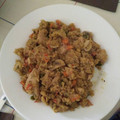 El cooksnap de matiasortizgarcia cuando hizo Quinoa con pollo y verduras maceradas en salsa de soja.