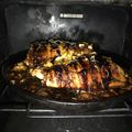 El cooksnap de Eric Carreras cuando hizo Carre de cerdo caramelizado.