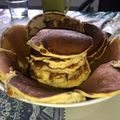 El cooksnap de Delfi cuando hizo Hotcakes (panqueques yankees).
