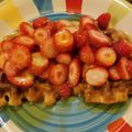 El cooksnap de Lorena Flores Agüero cuando hizo Waffles.