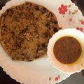 Pooja Singh's cooksnap of when they made Gobhi paratha.