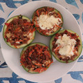 El cooksnap de Rita Oyeneder cuando hizo Zapallitos rellenos de carne.