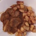 El cooksnap de Marian Delgado Tello cuando hizo Solomillo de cerdo en salsa.