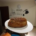 El cooksnap de Cuchi Chrestia cuando hizo Pan integral con semillas.