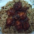 Avani Parmar's cooksnap of when they made મંચુરિયન ગ્રેવી વિથ ફ્રાઇડ રાઈસ(manchurian greavy with fried rice in Gujarati).