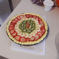 El cooksnap de nelly-cisneros cuando hizo Tarta con crema pastelera y frutas.