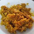 El cooksnap de Itziar Ormaechea cuando hizo Arroz con pollo al curry [OLLA GM].
