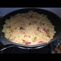 El cooksnap de Cayetana cuando hizo Migas de pan murcianas.