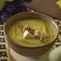 El cooksnap de Paula Hinke Nutrición cuando hizo Crema de calabacín con queso de cabra.