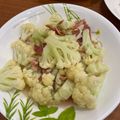 惠英 高 的 培根炒白花菜 cooksnap
