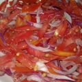 Valarie Muthoni's cooksnap of when they made Kachumbari.