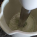 El cooksnap de patricia cuando hizo Alioli de leche.