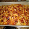 El cooksnap de Merche MR cuando hizo Huevos rellenos de carne, gratinados con bechamel.